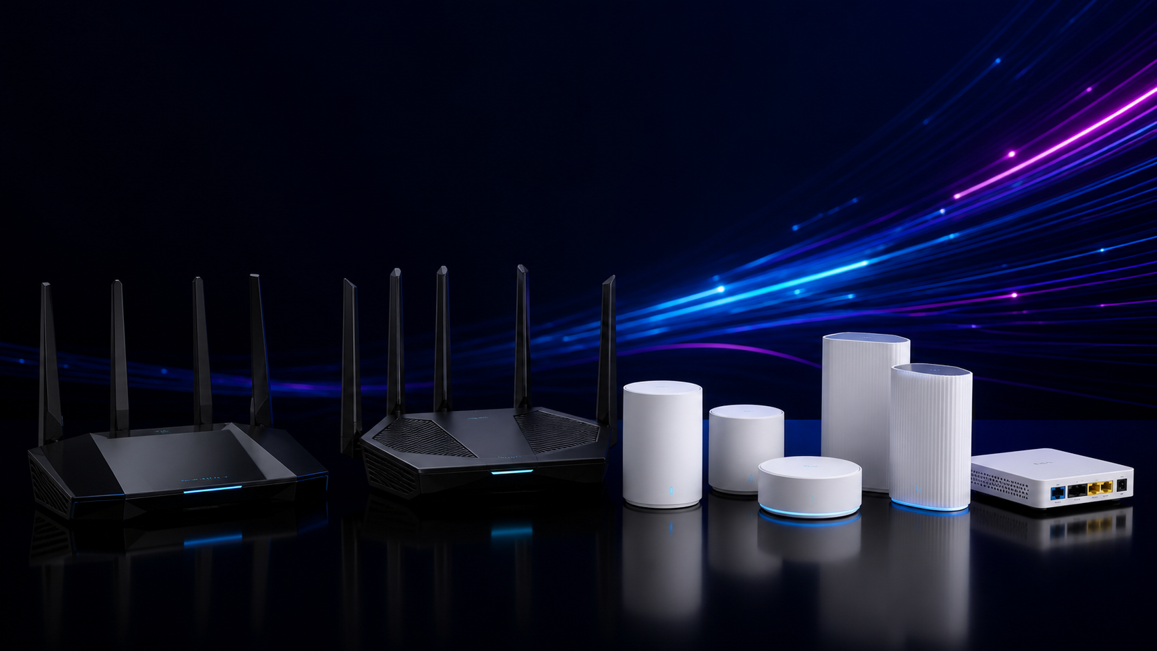 تشكيلة راوترات Wi-Fi 6 وWi-Fi 7